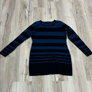 AGB Striped Long Sleeve Sweater